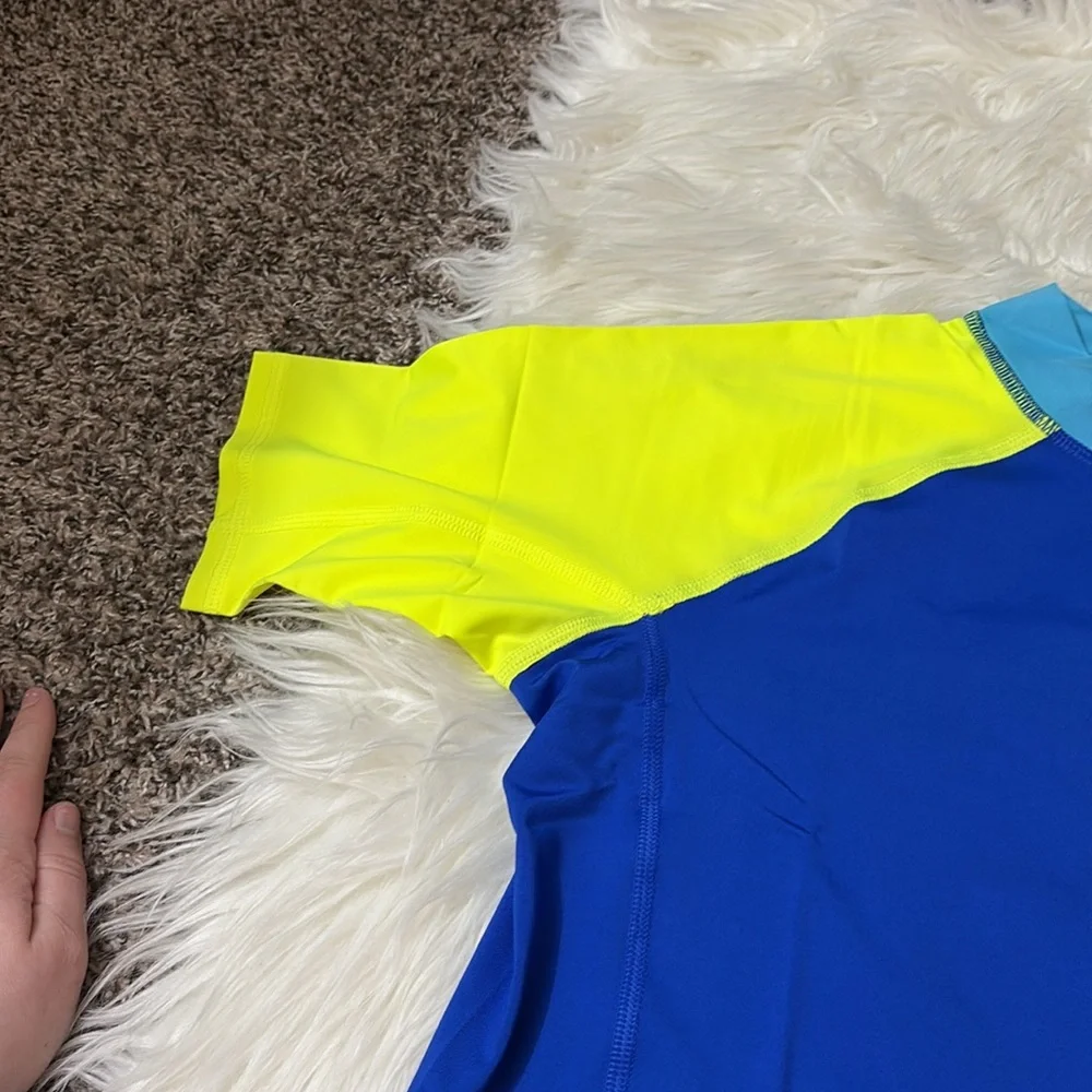 NEW In Packaging Youth Kids Husky Rash Guard Swim Shirt XL 14H-16H